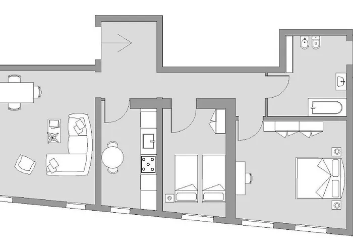 Ca' Del Monastero 3 Collection For 4 Guests With Lift *